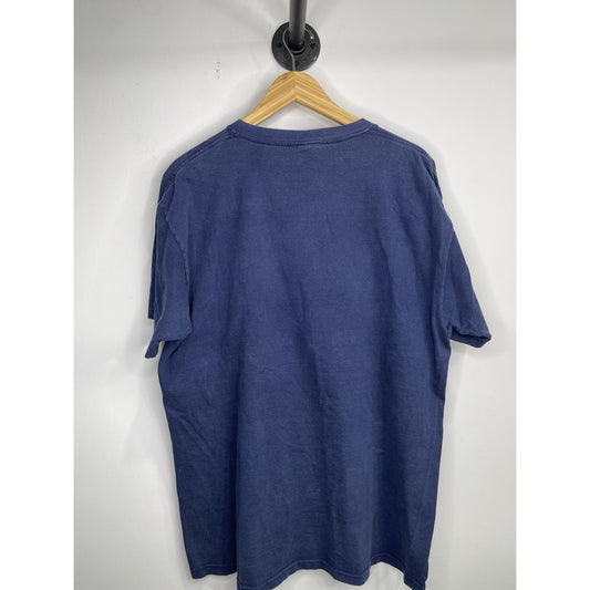 Vintage 2001 Mens Scooby-Doo Where Are You? Navy Blue T-shirt sz XL