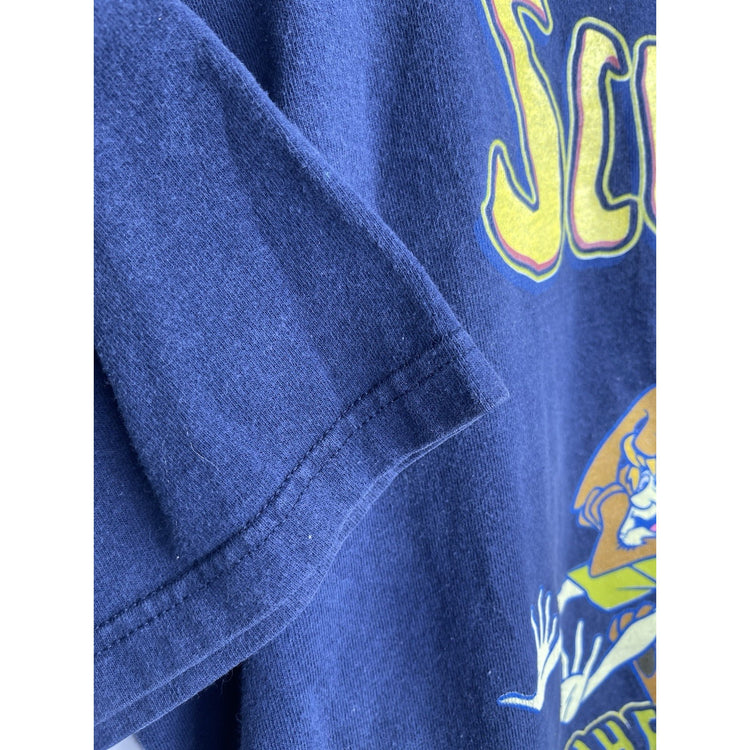 Vintage 2001 Mens Scooby-Doo Where Are You? Navy Blue T-shirt sz XL