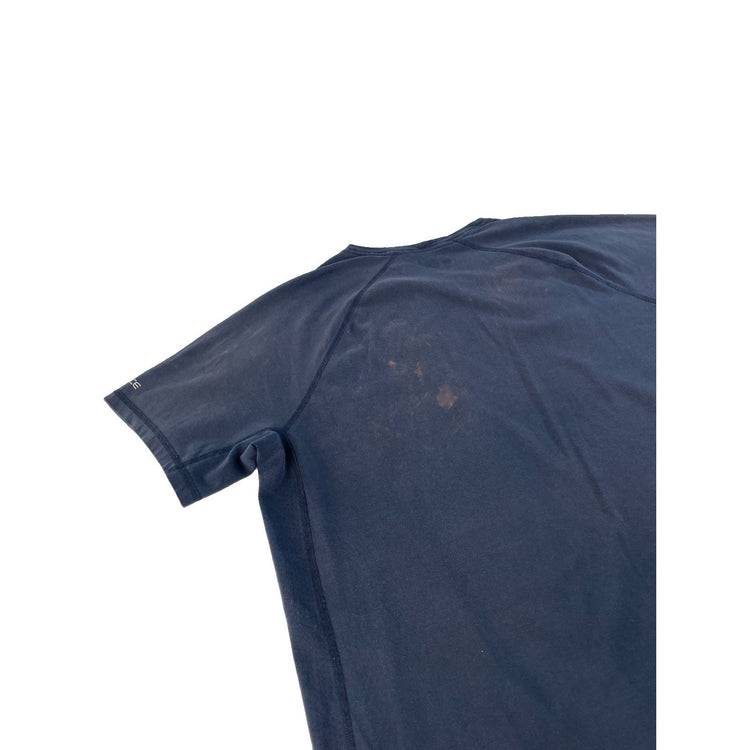 Mens Carhartt Relaxed Fit Short Sleeve Pocket T-Shirt Navy Blue Size L