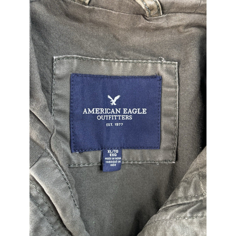 Women's American Eagle Outfitters Olive Green Utility Field Jacket Size XL