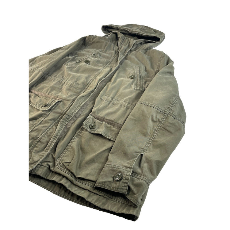 Women's American Eagle Outfitters Olive Green Utility Field Jacket Size XL