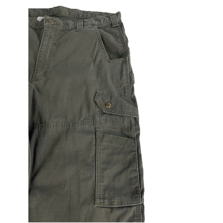 Mens Carhartt Gray Cargo Pants Size 36X34