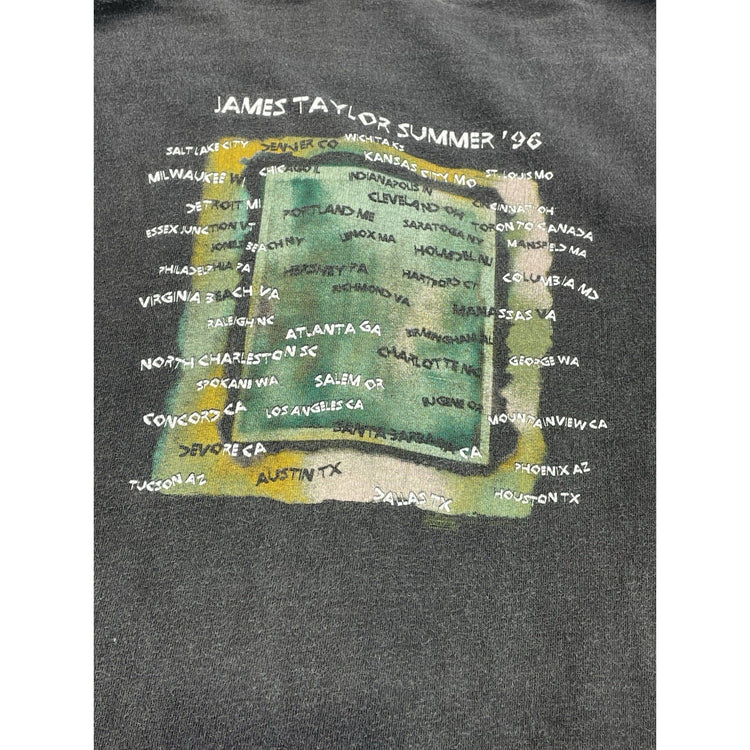 Men’s 90s Hanes Dark Dray James Taylor Summer 96 Size Xl