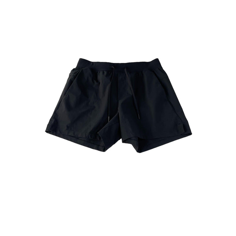 Mens Lululemon Black Pace Breaker Lined Athletic Gym Shorts Size L