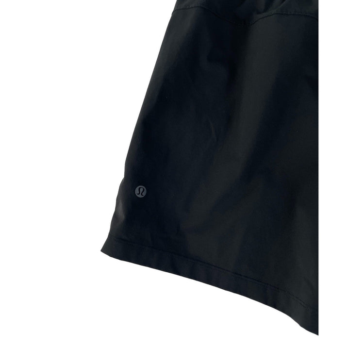 Mens Lululemon Black Pace Breaker Lined Athletic Gym Shorts Size L