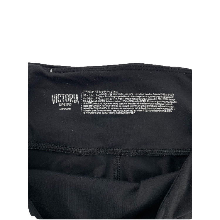 Womens Victoria Secret Black Sport Leggings Size L