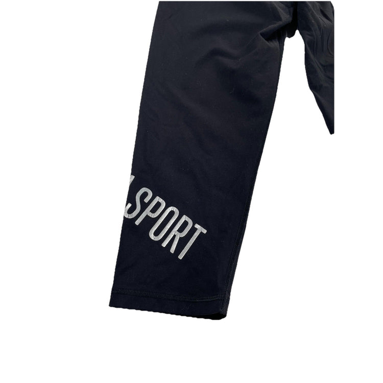 Womens Victoria Secret Black Sport Leggings Size L