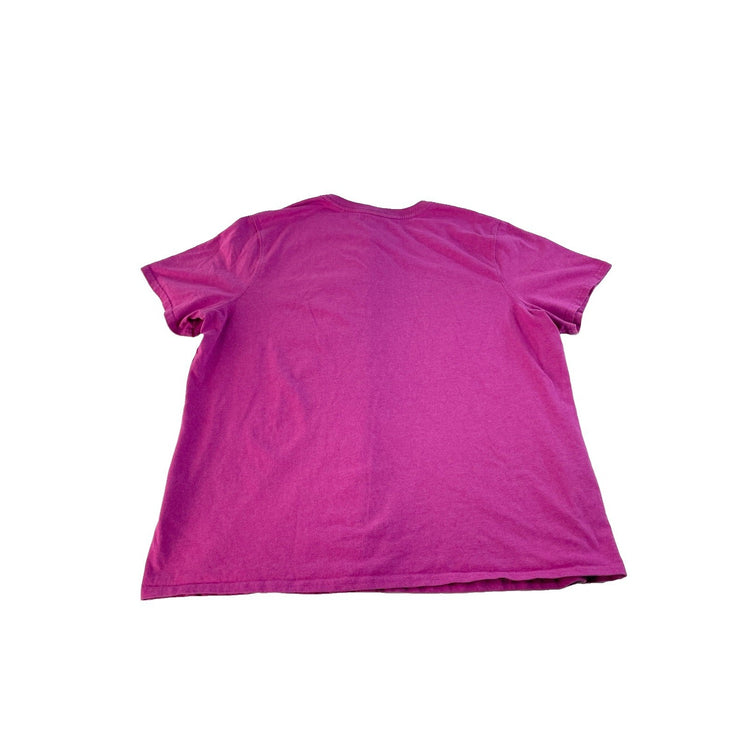 Mens Carhartt Hot Pink Loose Fit Pocket T-Shirt Size 2X