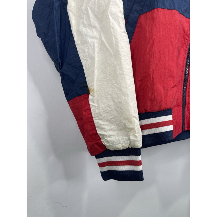 Men’s VTG 80s St Louis Cardinals Pro Motion Felco Hooded Jacket Windbreaker Sz S