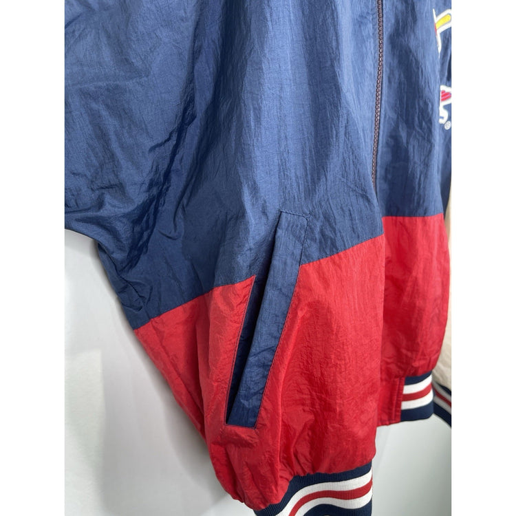 Men’s VTG 80s St Louis Cardinals Pro Motion Felco Hooded Jacket Windbreaker Sz S