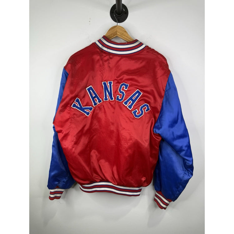 VINTAGE KANSAS JAYHAWKS JACKET SIZE X- LARGE