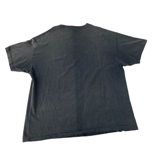 Mens International Harvester Black Faded IH Tractor Graphic T-Shirt Size 2XL