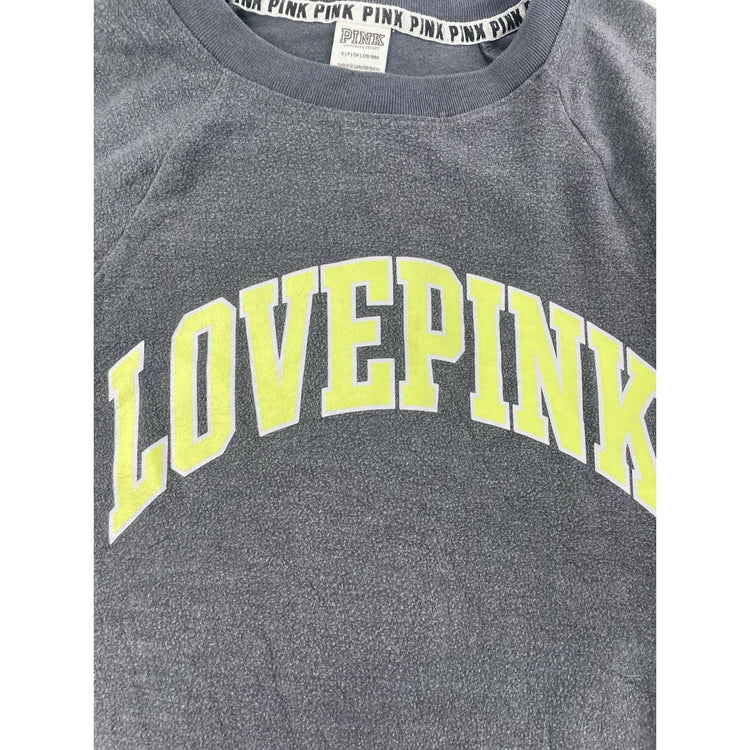 Womens VIctoria Secret Gray Crewneck Sweatshirt Size S