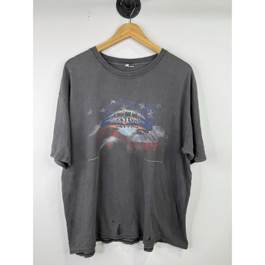 Vintage Boston Band Flag Tour T-shirt
