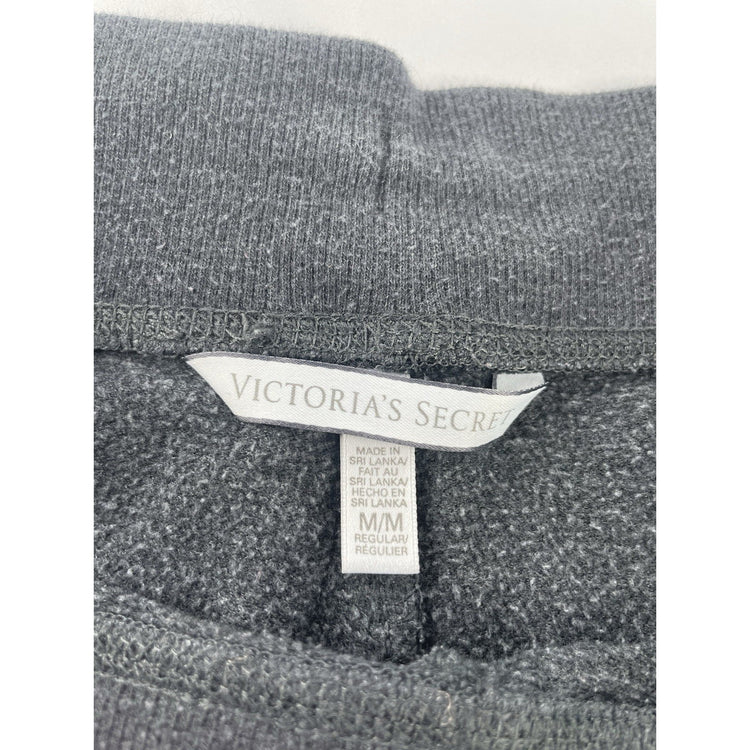 Womens Victoria Secret Dark Gray Bootcut Sweatpants Size M