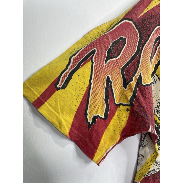 Vintage Men’s Magic Johnson T’s Houston Rockets NBA Finals All Over Print Sz XL