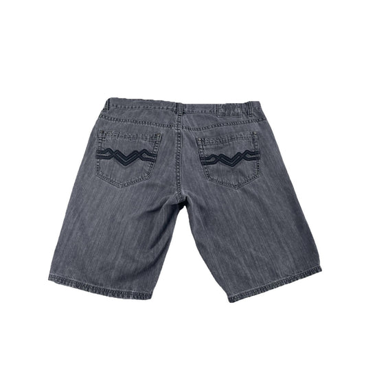 Mens 2000s Vintage Request Jeans Gray Jean Shorts Size 38