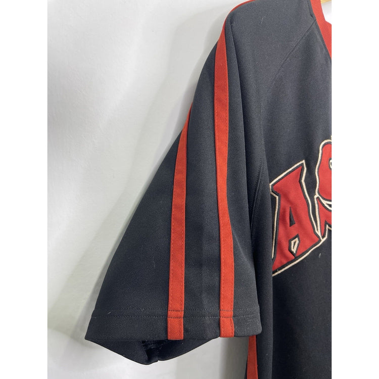 Vtg Houston Astros Jersey Brick Red Sz Large  Throwback