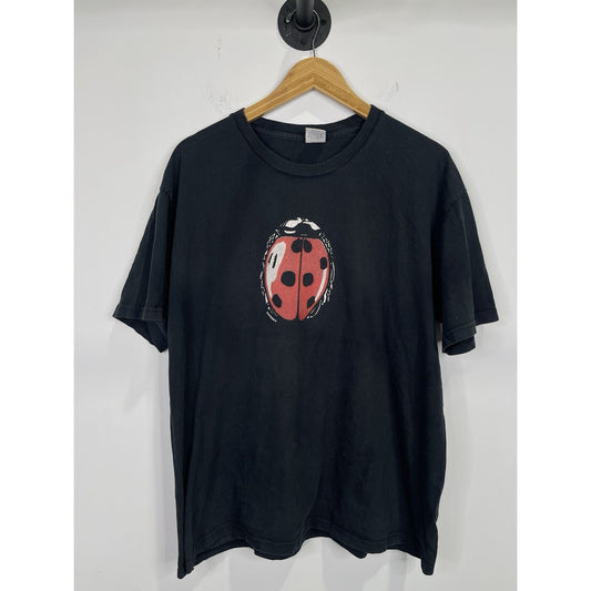 Supreme Men’s Extra Large Lady Bug Print Black T-shirt