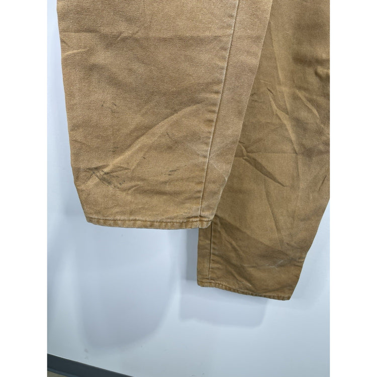 Mens Dickies Khaki Carpenter Work Pants 34x30