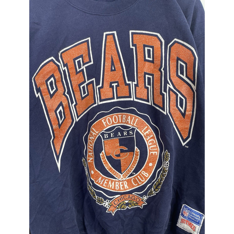 Vintage 90's Nutmeg Team NFL Chicago Bears NFL Size L