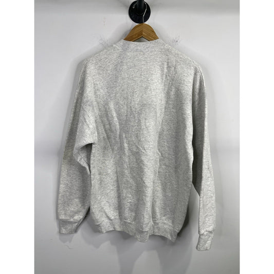 Gray Tommy Hilfiger Athletics Sweatshirt Embroidered Logo Pullover Men’s Size XL