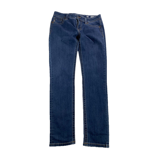 Womens Miss Me Mid-Rise Skinny Blue Jeans Size 29