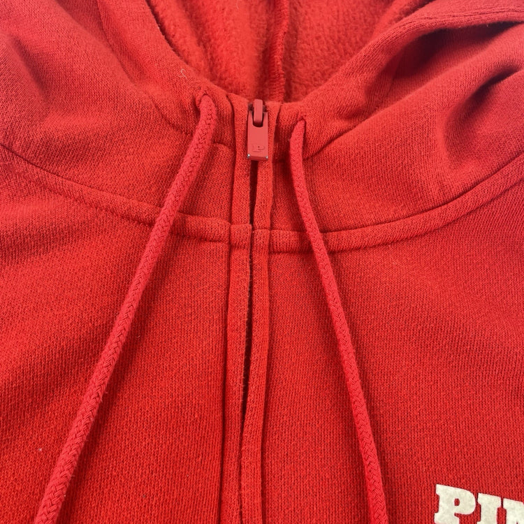 Womens Victoria’s Secret PINK Red Zip Up Jacket Size XS