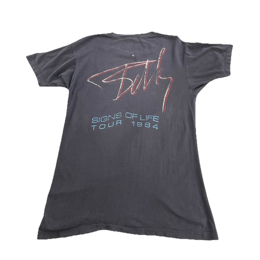 Men’s Vintage 80s Billy Squier Size M Color Dark Gray