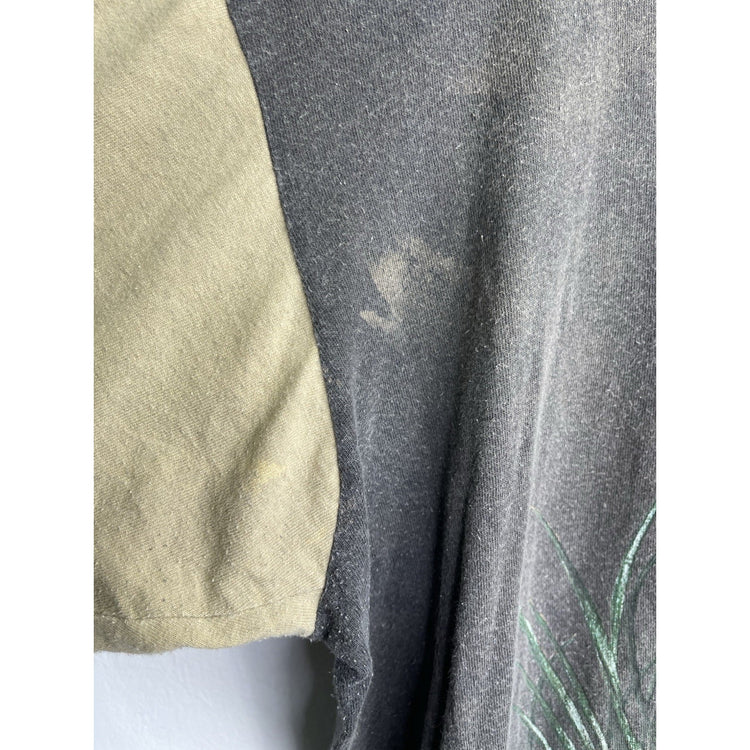 Vintage White Tail Buck T-shirt Size Xl