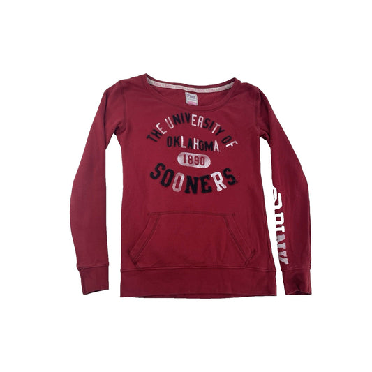 Womens Victoria Secret Red (OUCC) Sweatshirt Size S