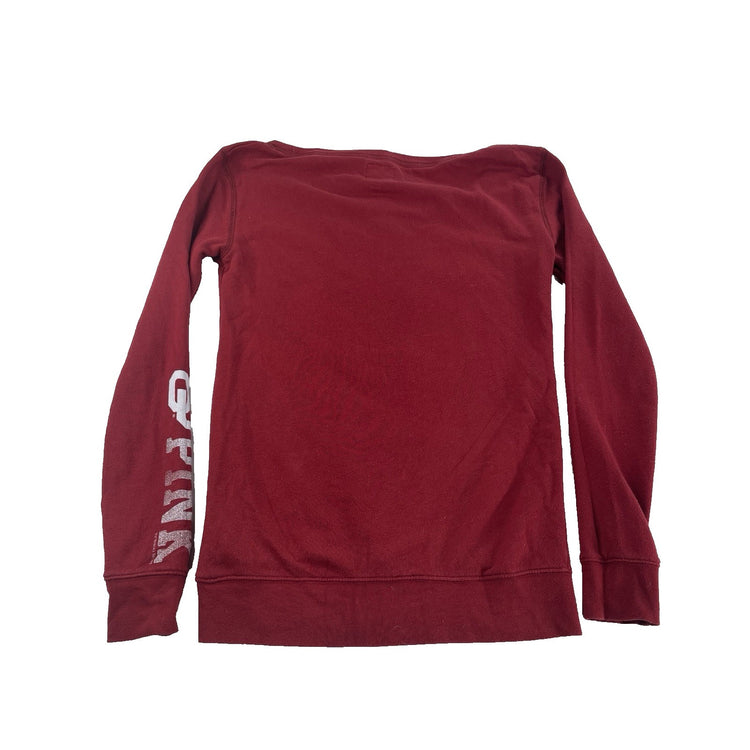 Womens Victoria Secret Red (OUCC) Sweatshirt Size S