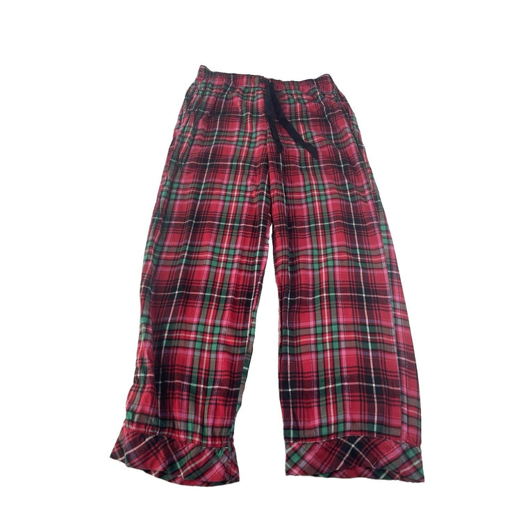 Womens Victorias Secret Red & Green Plaid Sleep Pants Size Medium