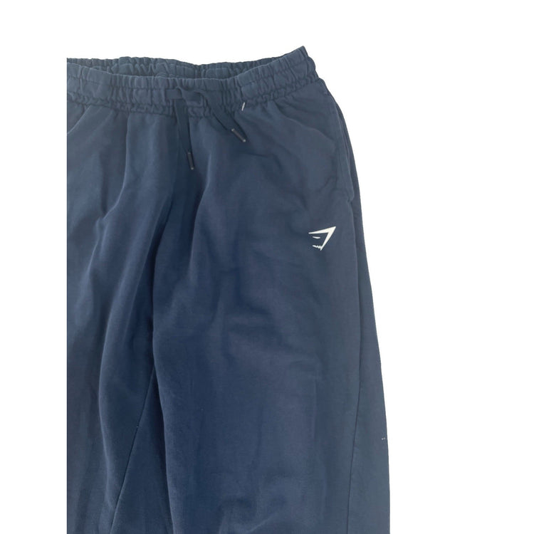 Men's Gymshark Navy Blue Crest Joggers Size M