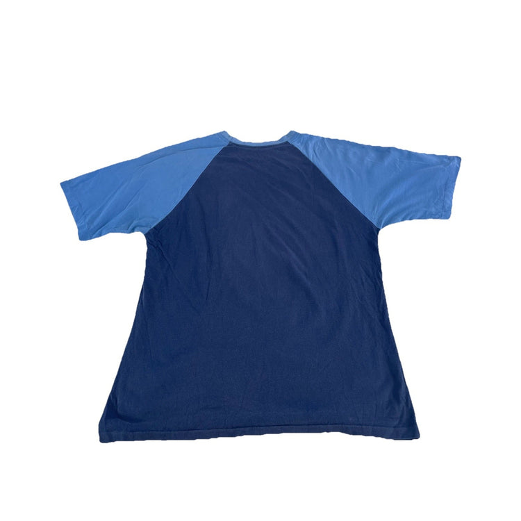 Mens Vintage Sun Prints Blue “Cairns Australia” T-Shirt Size L