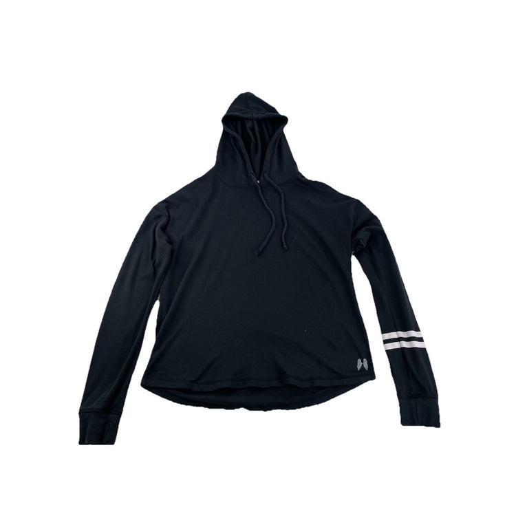 Womens Victoria’s Secret Black Hooded Sweater Size Small