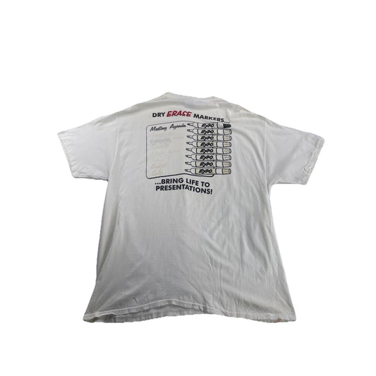 Mens Vintage Hanes Sanford Expo White Tee Size Xl