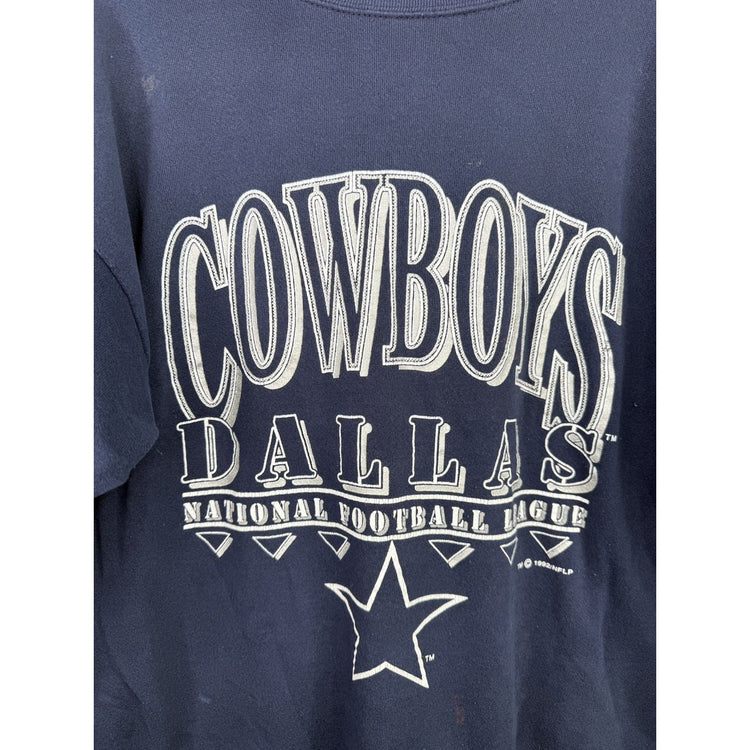 Vintage 1992 Dallas Cowboys Crewneck Size Xl