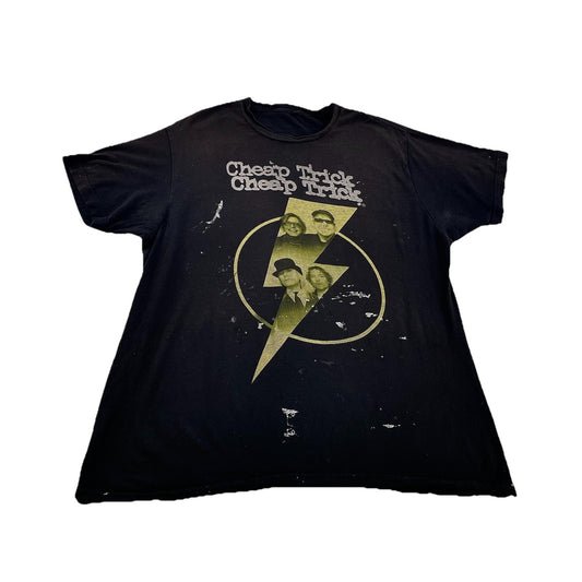 Women’s Tultex Cheap Trick Tour 2007 Black Tee Size L