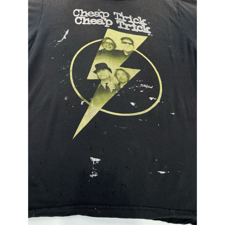 Women’s Tultex Cheap Trick Tour 2007 Black Tee Size L