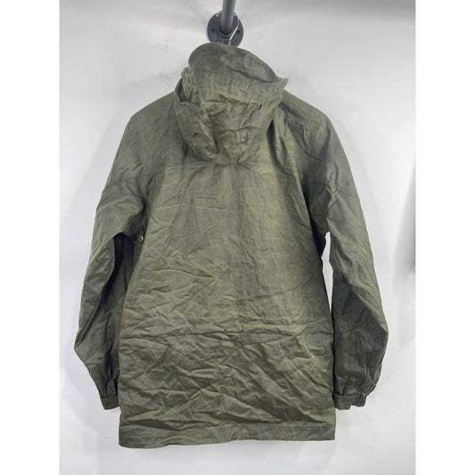 Duluth Trading Co Men’s Olive Green Hooded Insulated Work Jacket Size M