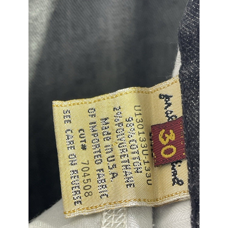 Women’s 7 for all mankind Black Denim Jeans  ‘A’ Pocket Size 30