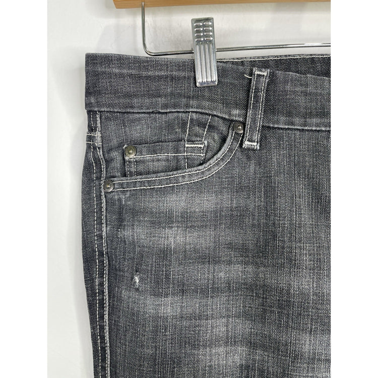 Women’s 7 for all mankind Black Denim Jeans  ‘A’ Pocket Size 30