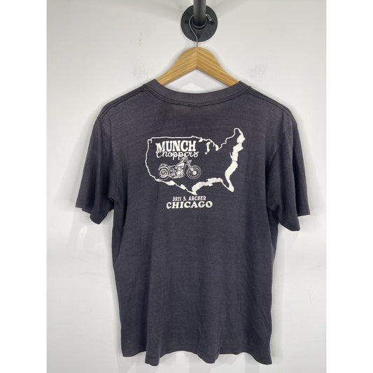 Rare Vintage 3D Emblem Harley Davidson Eagle Black T-Shirt M/L