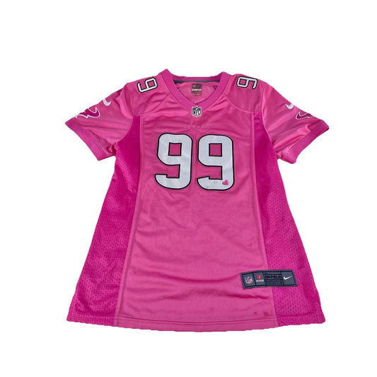 Kids Nike Houston Texans JJ Watt Pink Jersey Size Large