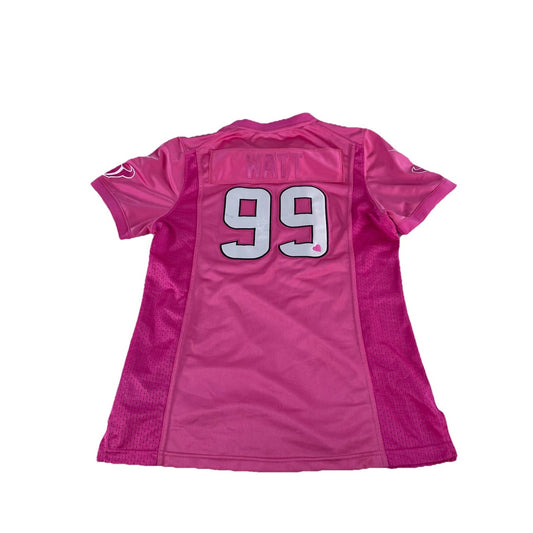 Kids Nike Houston Texans JJ Watt Pink Jersey Size Large