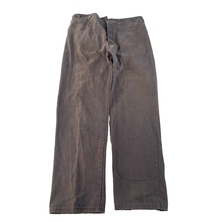 Mens True Western Outfitters Brown Denim Jeans 40X33