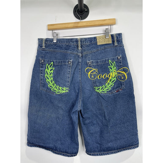 Mens Coogi Y2k/vintage Denim Jean Shorts W38 X L34