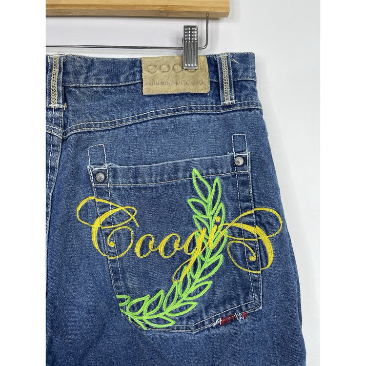 Mens Coogi Y2k/vintage Denim Jean Shorts W38 X L34
