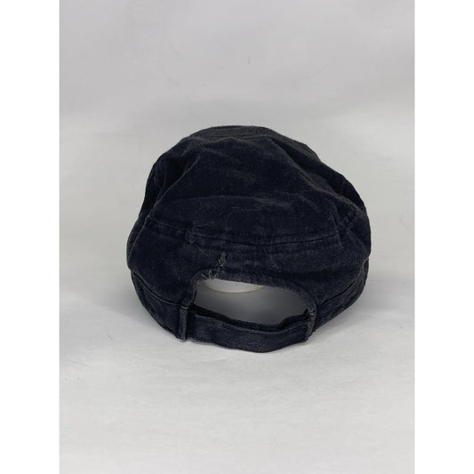 Harley Davidson Motorcycle Hot Model Black Cadet Hat One Size Adjustable Closure